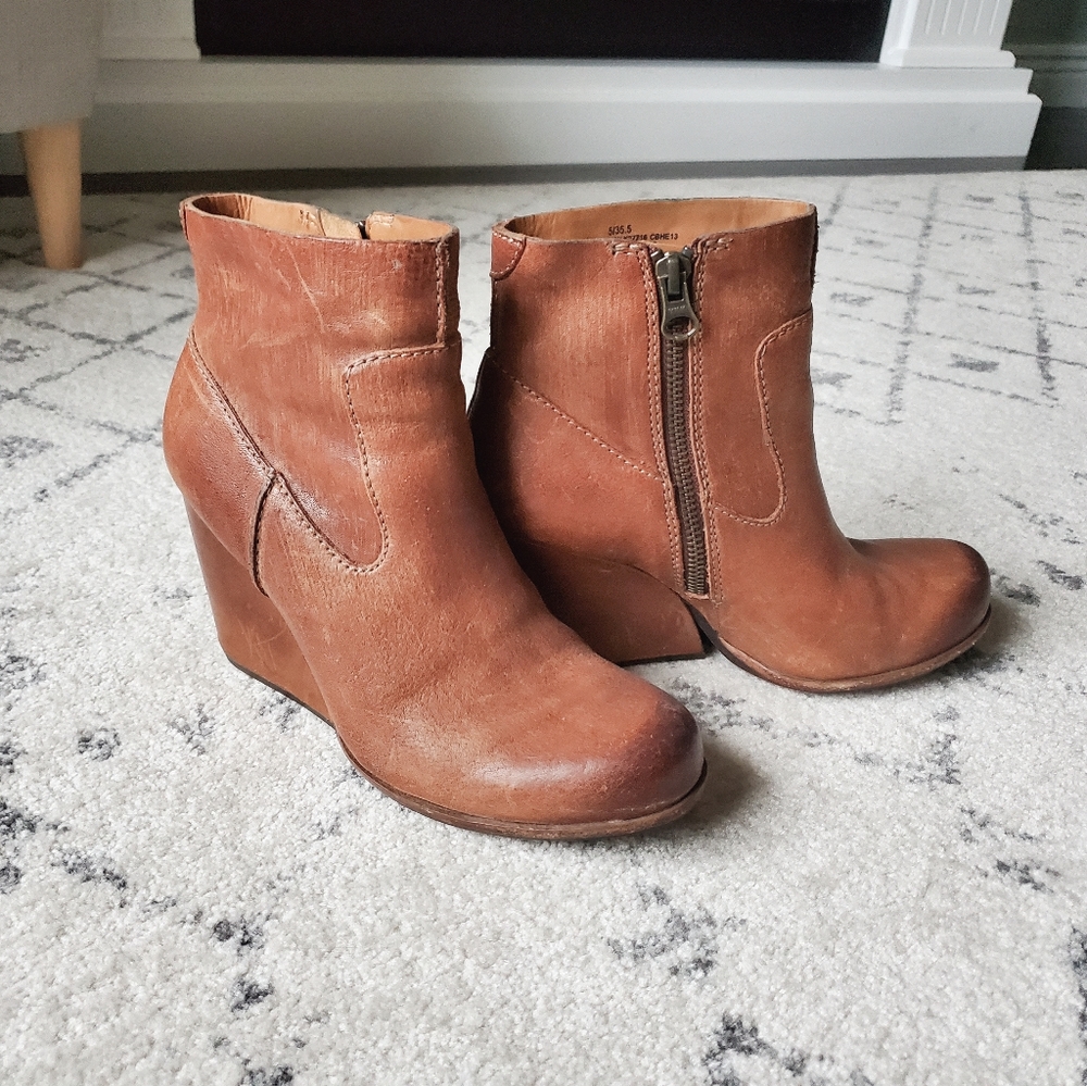 Kork-Ease Ankle Boots Size 5